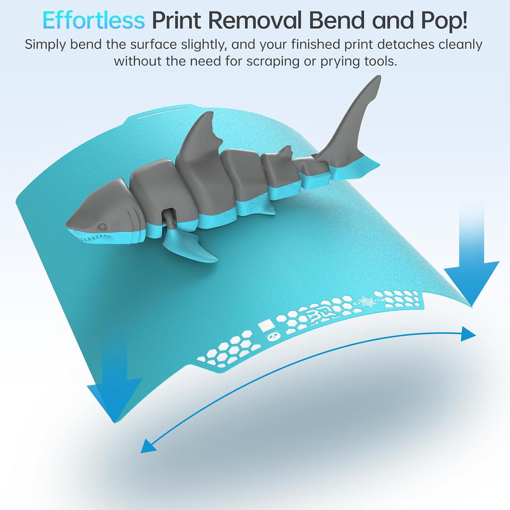 BIQU Panda Build Plate CryoGrip™ Pro Glacier 257x257mm for Bambu-Lab P1P/P1S/X1C/A1 3D Printers