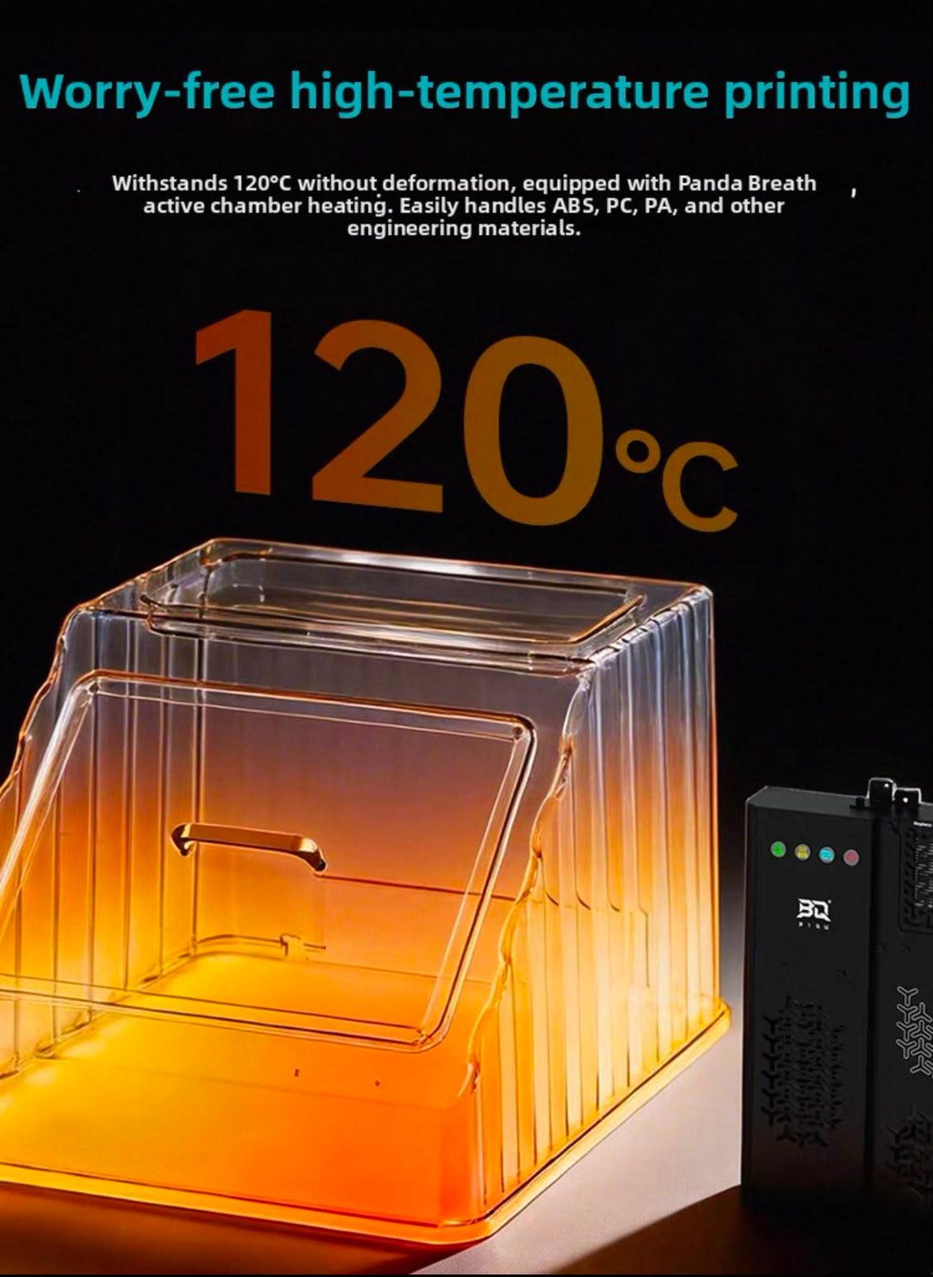 BIQU PopCap Clear Top Cover for Snapmaker U1
