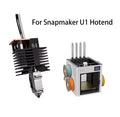 Snapmaker U1 Nano-Coated Hardened Steel Hotend Nozzle Detachable Hotend 3D Printer Accessories
