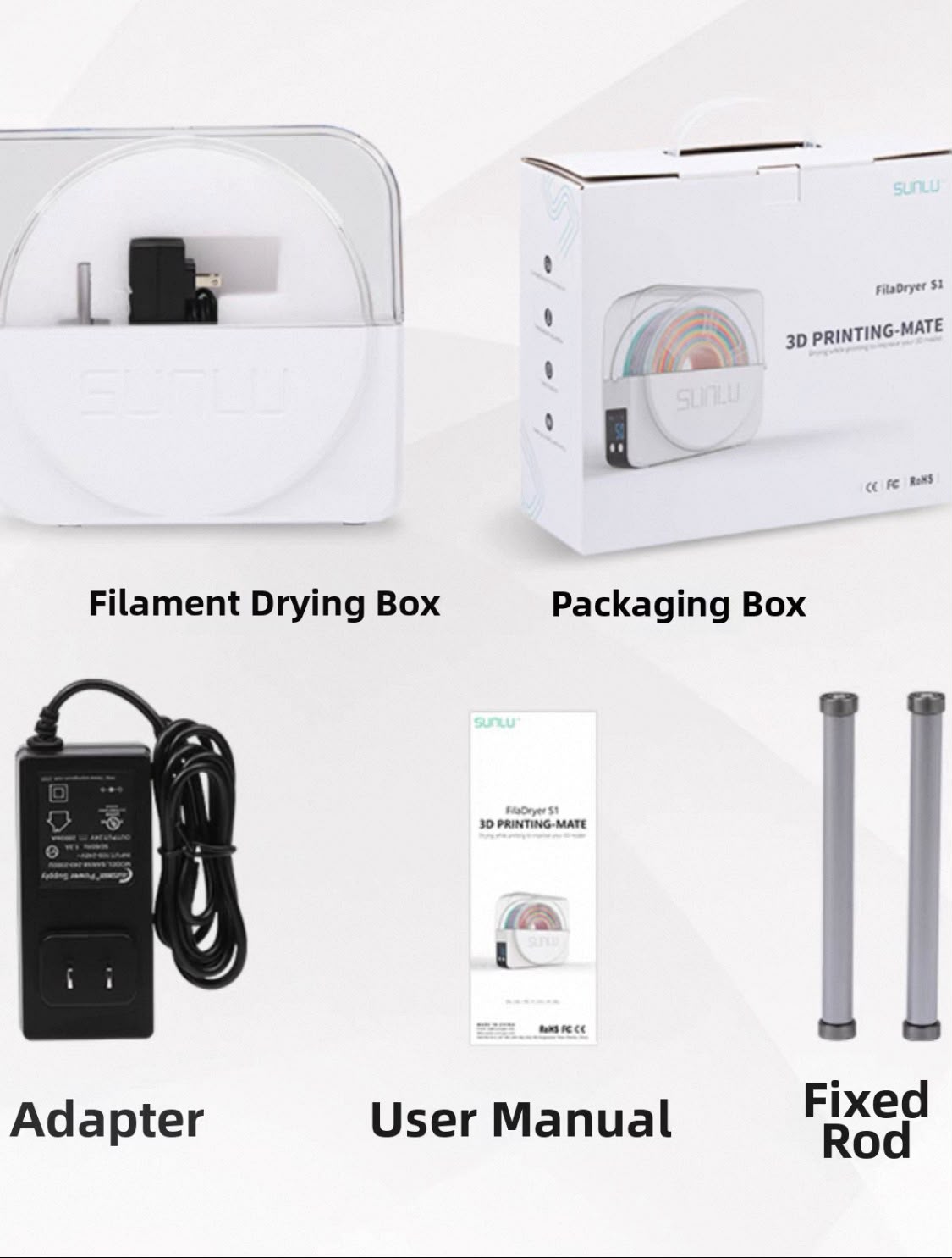 Sunlu S1 3D Printing Filament Drying