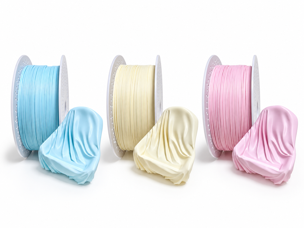 Macaron-colored 3D printing consumables PLA+ (3 COLOR)